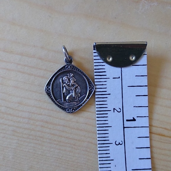 Saint Christopher - Silver Pendant - Picture 2 of 3